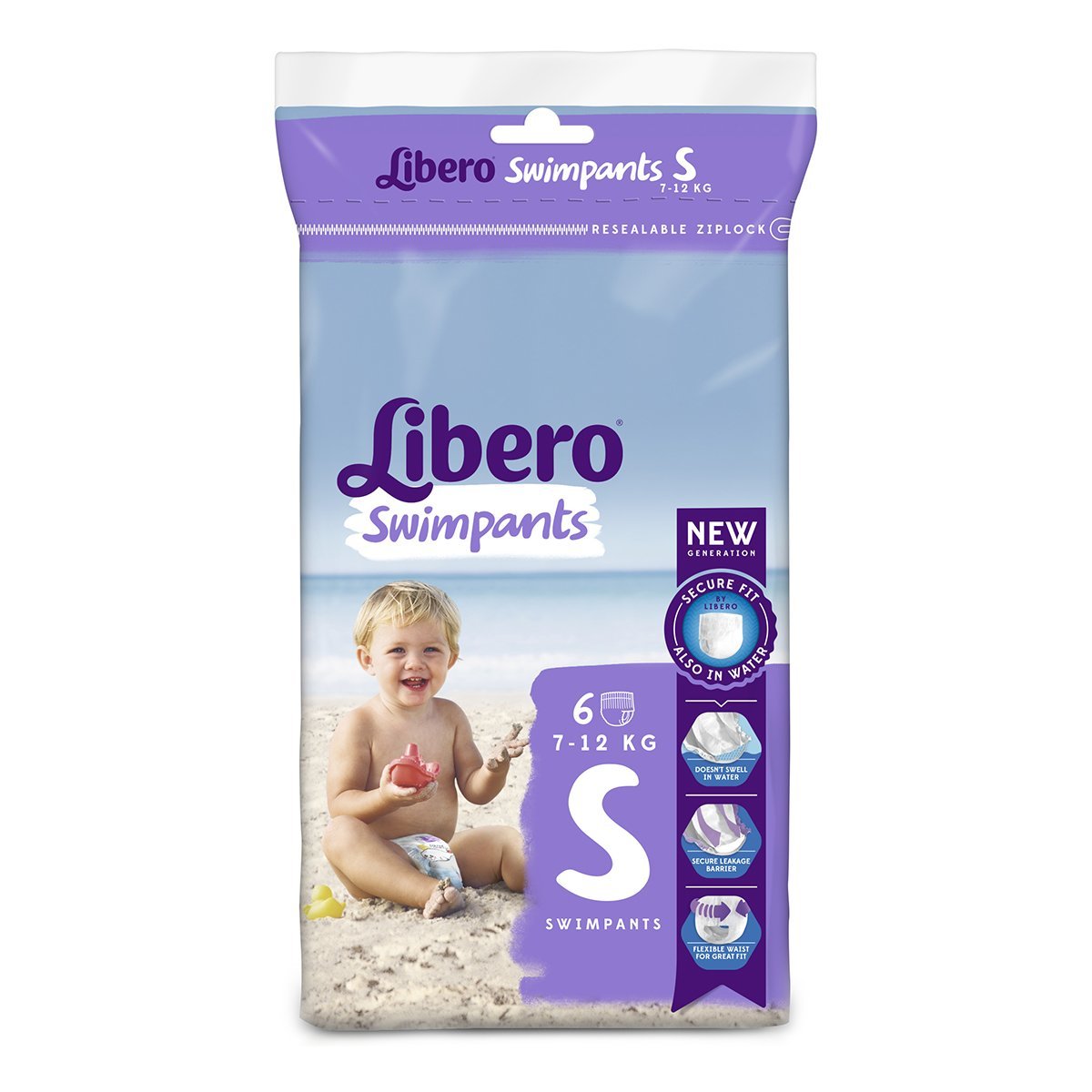 

Подгузники Libero Swimpants Размер S (7-12 кг), 6 шт 3066-00 ТМ: Libero, 3066-00