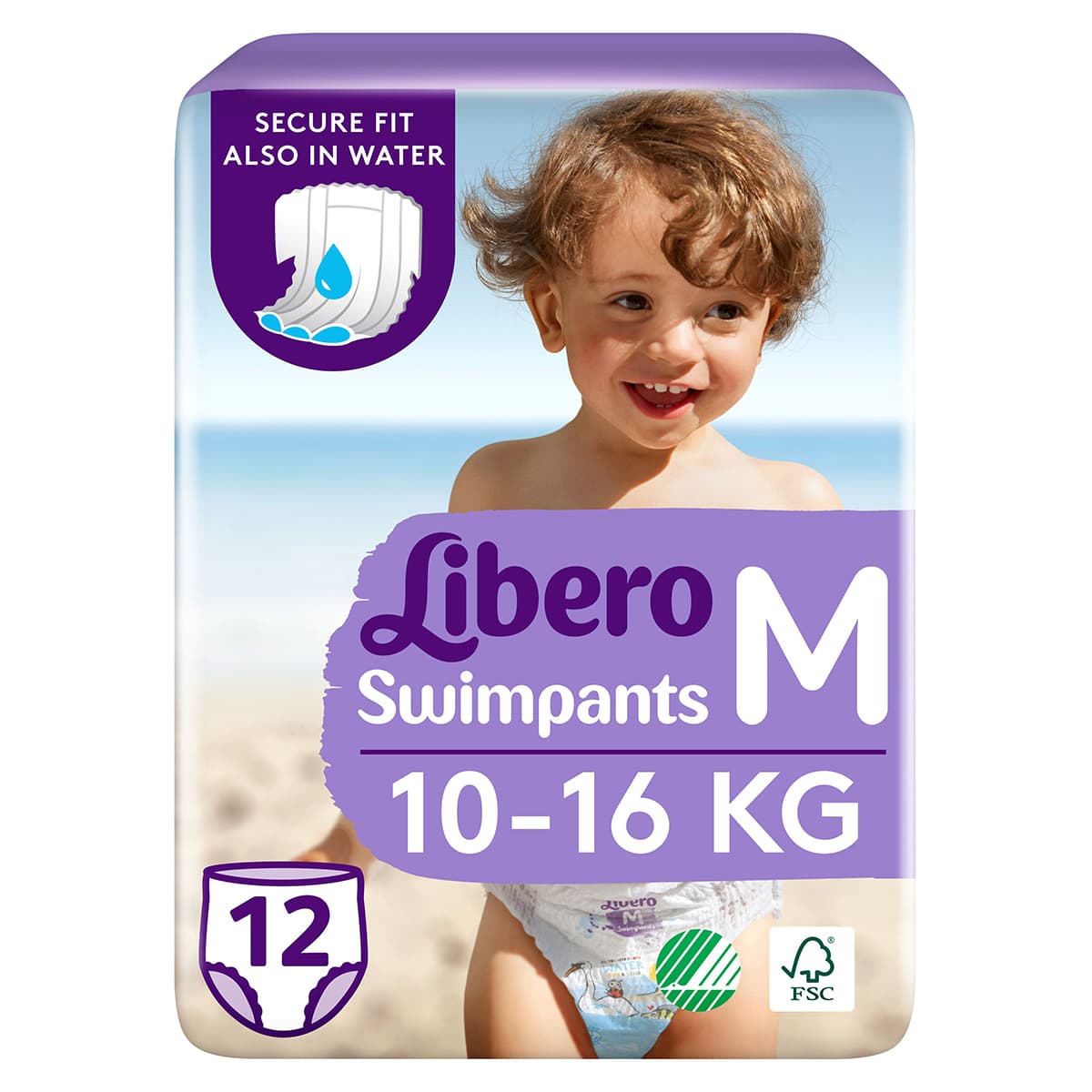 

Подгузники Libero Swimpants M (10-16 кг) 12 шт 55690 ТМ: Libero, 55690
