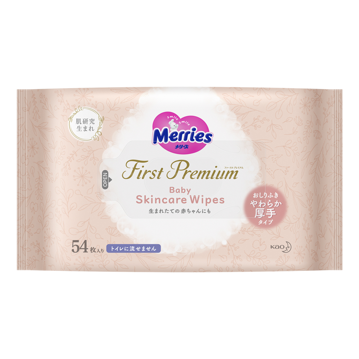 

Салфетки Merries Запасной блок 54 шт ТМ: Merries