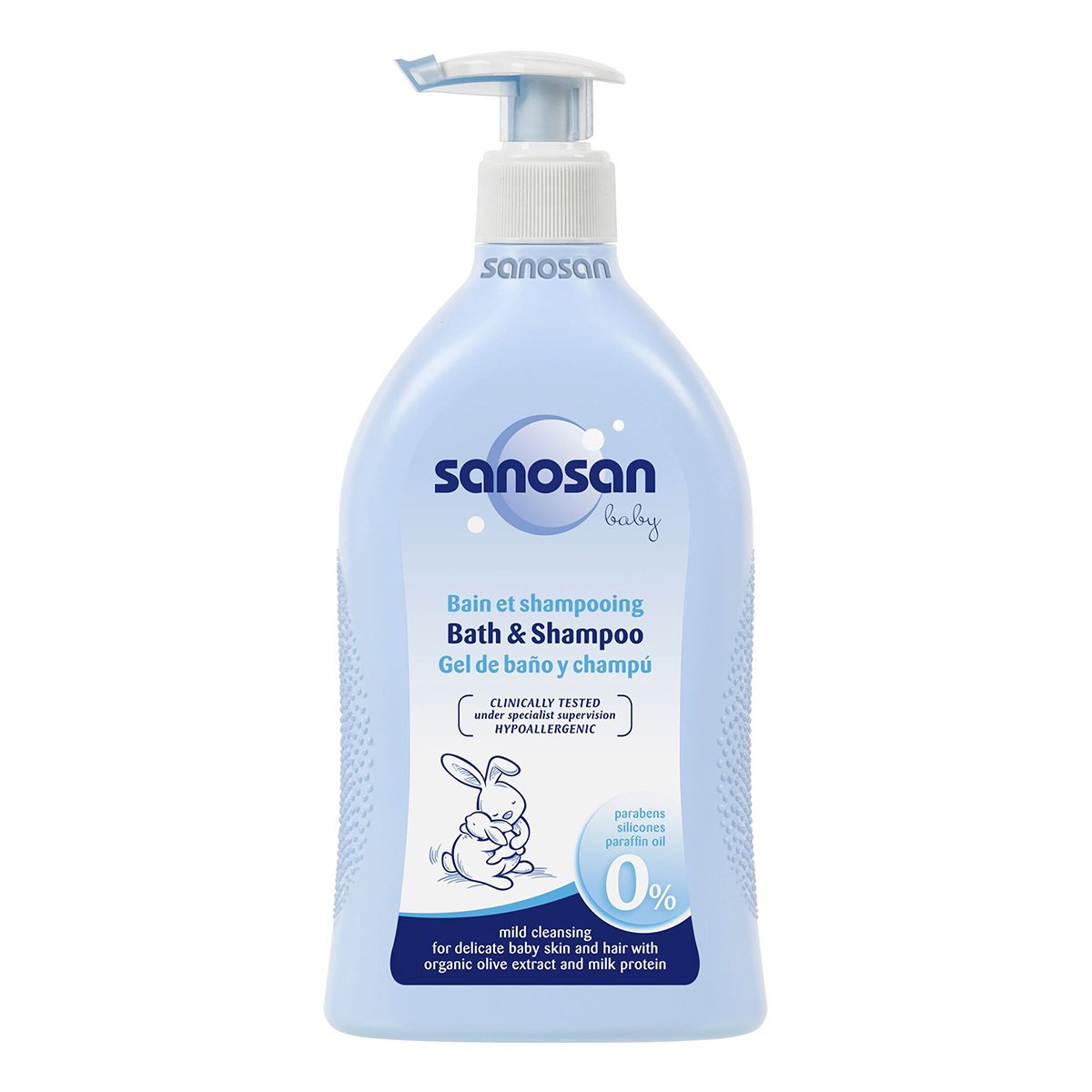 

Шампунь-гель Sanosan Baby для купания 2 в 1, 500 мл 89700 ТМ: Sanosan, 89700