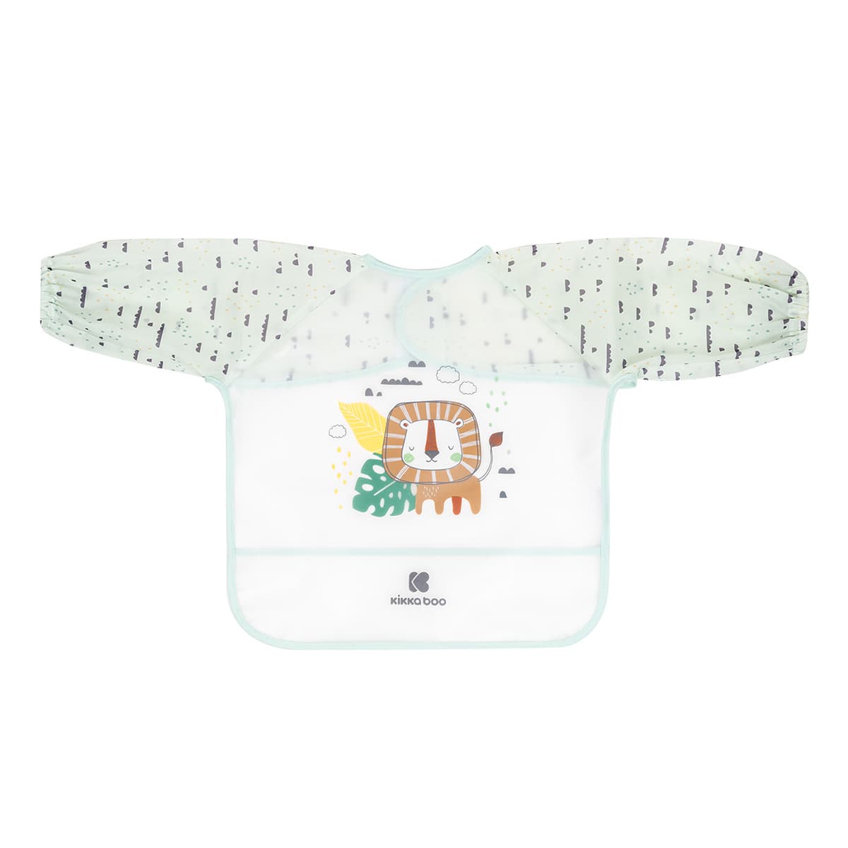 Нагрудник з рукавами KikkaBoo ЕVA Savanna Mint - 2