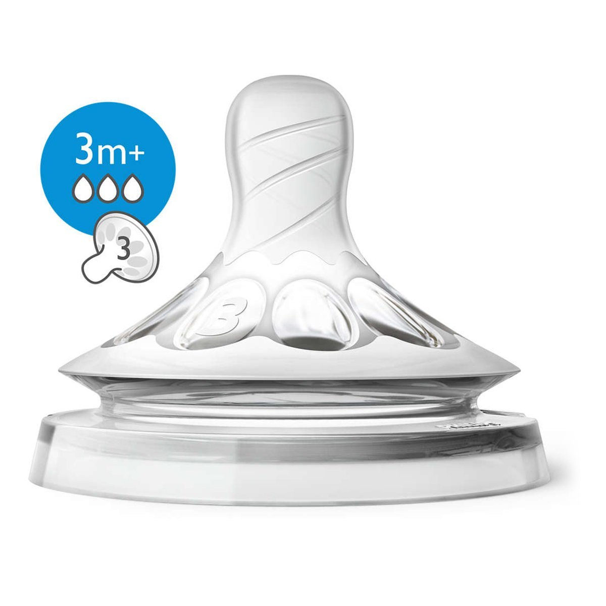 

Соска Philips Avent Natural 3 мес, 2 шт SCF043/27 ТМ: Philips Avent, SCF043/27
