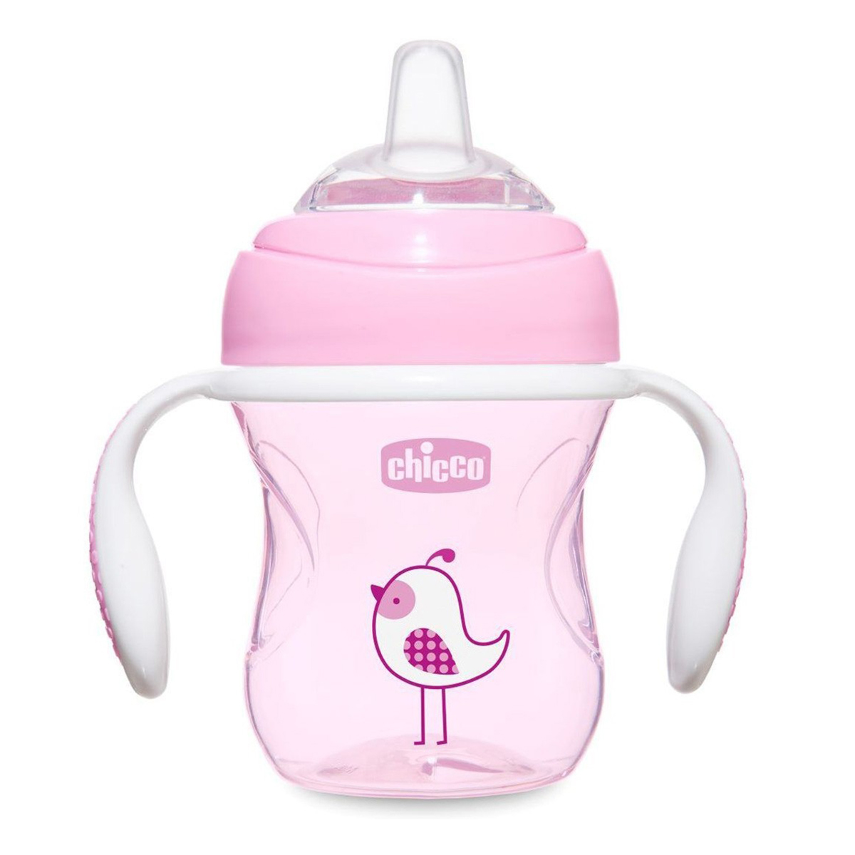 

Поильник непроливайка Chicco Transition Cup розовый 200 мл 6911.10 ТМ: Chicco, 6911.10