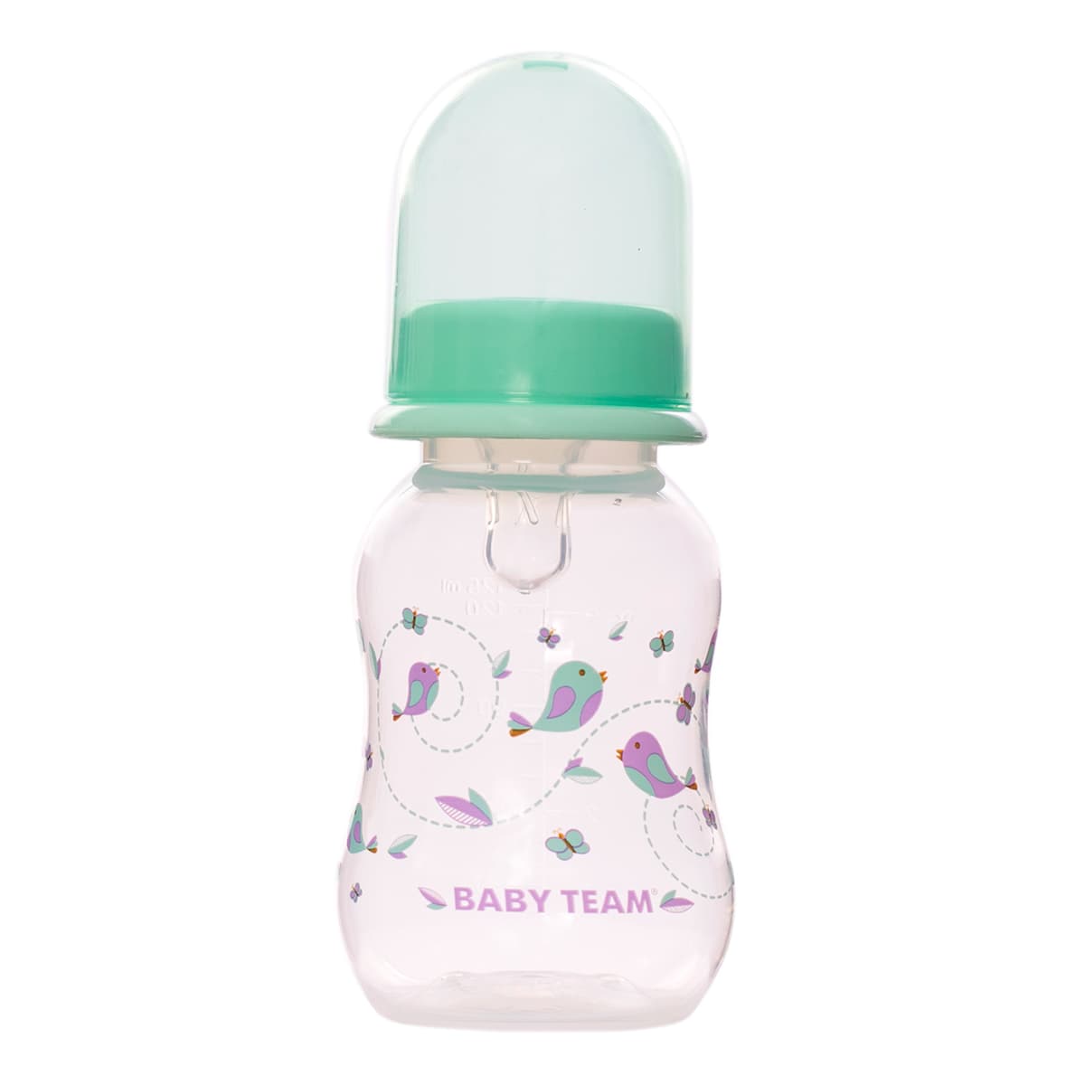 

Бутылочка Baby Team с соской салатовая 125 мл 1111 ТМ: BABY TEAM, 1111