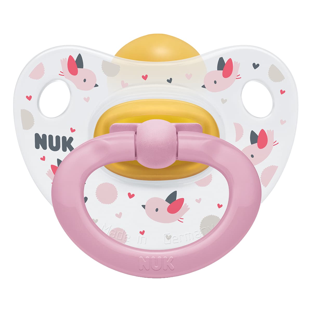 

Пустышка NUK Happy Kids Birds р 2 10734011/1 ТМ: NUK, 10734011/1