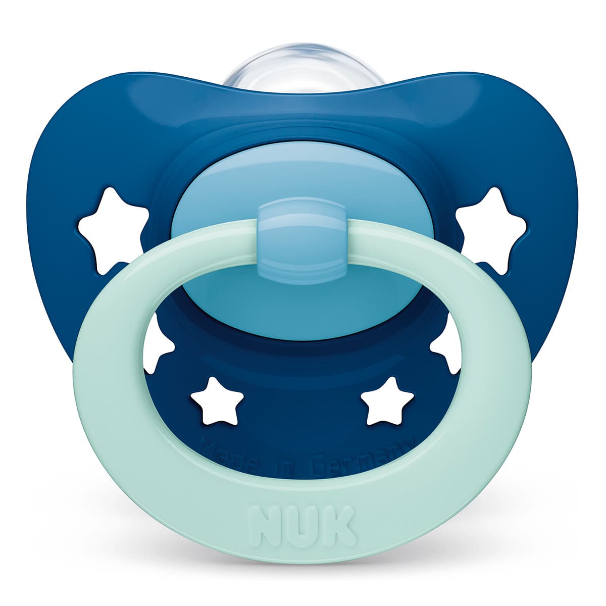 

Пустышка Nuk Signature Blue Stars р. 3, 1 шт 10739680/1 ТМ: NUK, 10739680/1