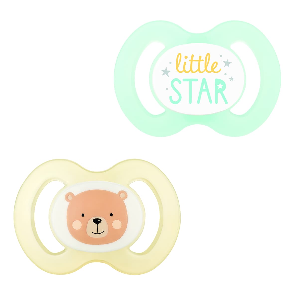 Акція на Пустышка Baby-Nova Little Stars 2 шт 27251-3 ТМ: BABY-NOVA від Antoshka