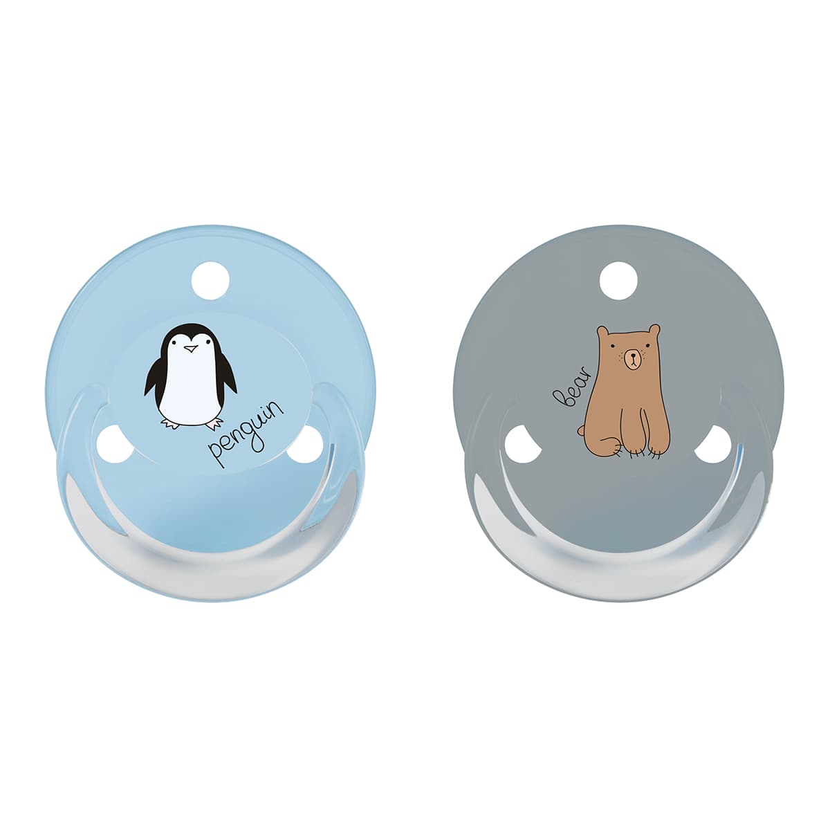 

Пустышка Baby-Nova Penguin&Bear 2 шт 23360-3 ТМ: BABY-NOVA, 23360-3