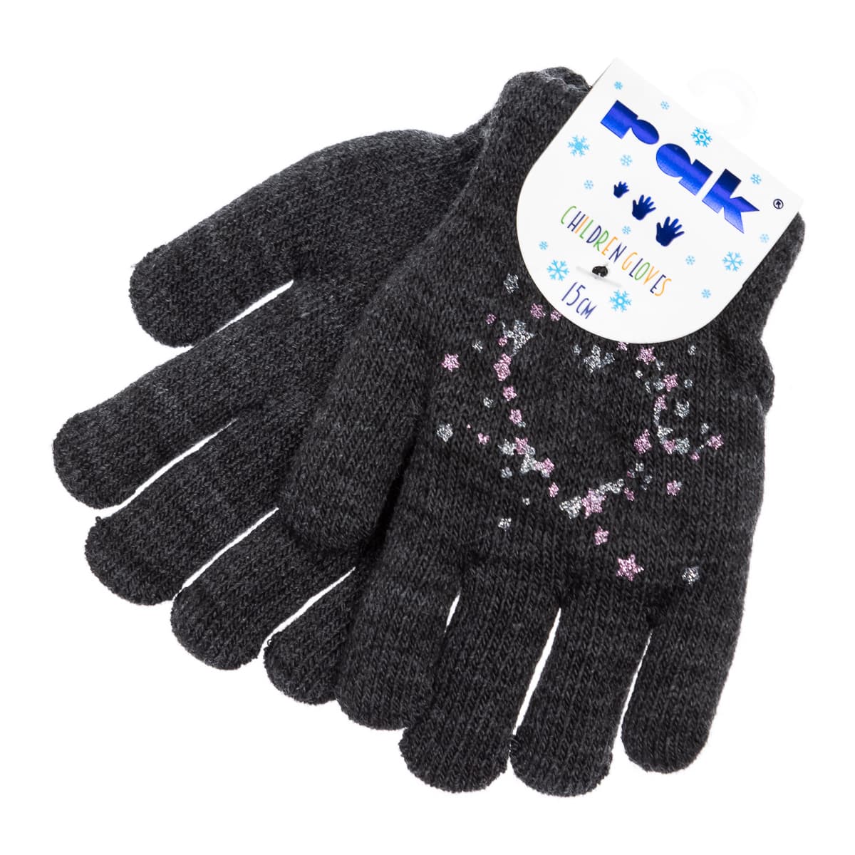 

Перчатки Rak Loves, р.  R-104DB ТМ: Rak, Серый, R-104DB