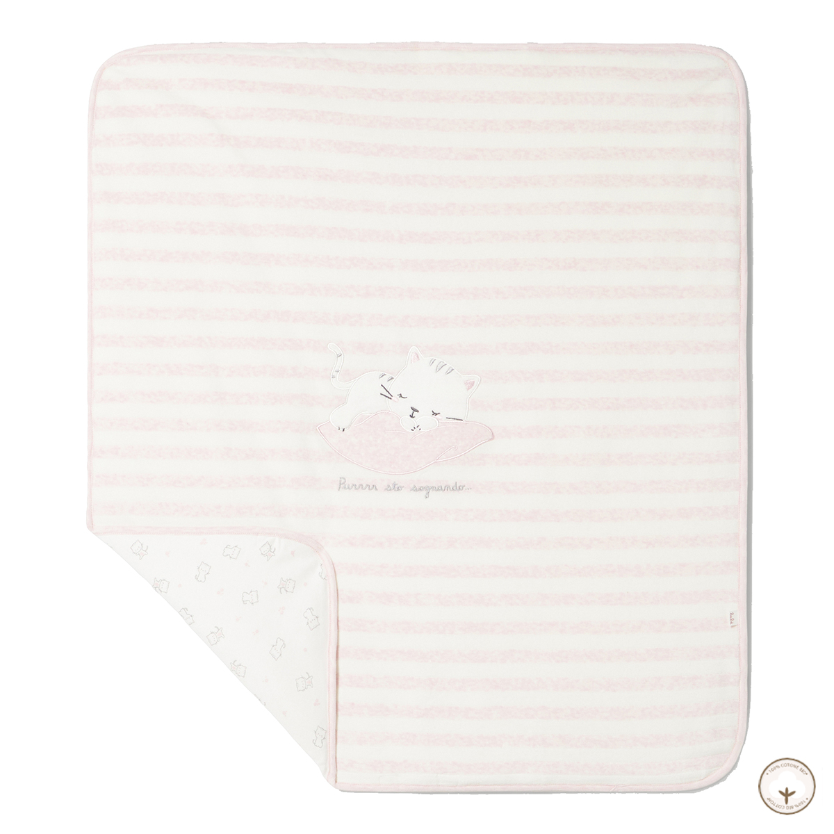 

Одеяло BluKids Better Cotton Cat 6024153 ТМ: BluKids, Розовый, 6024153