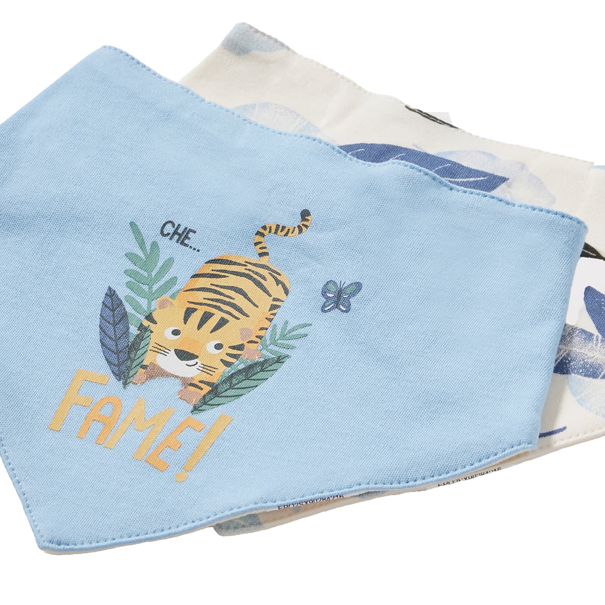 Набір слинявчиків Blukids Bio Cotton Fame 2 шт - 2
