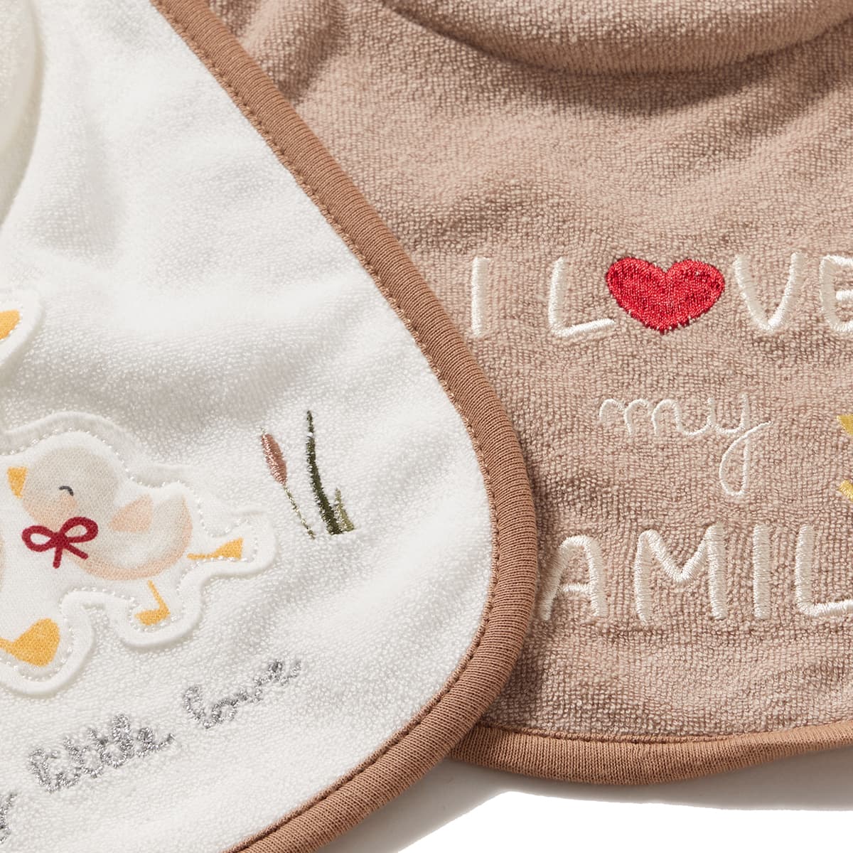 Набір слинявчиків Blukids Bio Cotton Family 2 шт - 2