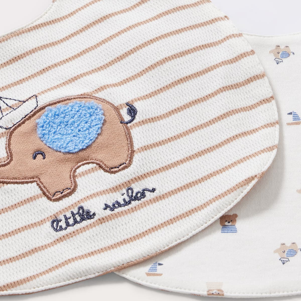 Слинявчики BluKids Bio Cotton 6237405, 2 шт - 2