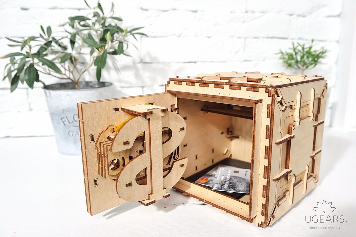 3D пазл Ukrainian Gears Сейф - 6