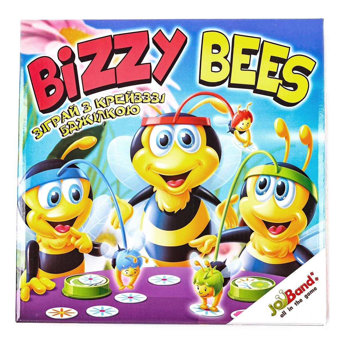 

Настольная игра JoyBand Bizzy Bees 70000 ТМ: JoyBand, 70000