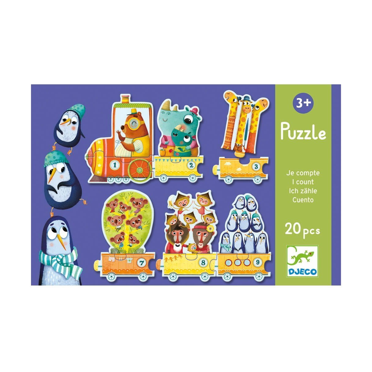 

Игра-пазл Каждому свое место DJ08150 ТМ: Djeco, DJ08150
