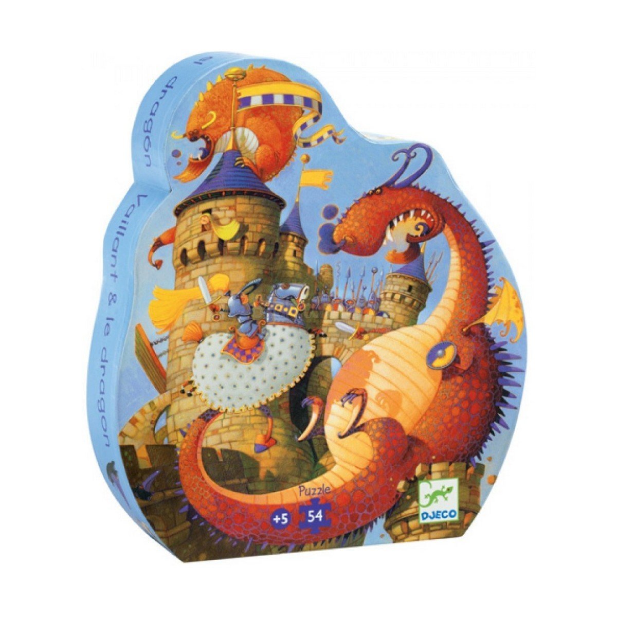 

Пазл Djeco Рыцарь и дракон, 54 эл DJ07256 ТМ: Djeco, DJ07256
