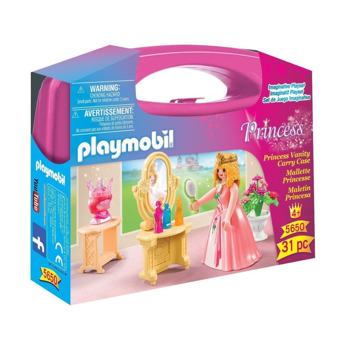 

Игровой набор Playmobil Принцесса Вэнити, кейс, 31 эл. 5650 ТМ: Playmobil, 5650
