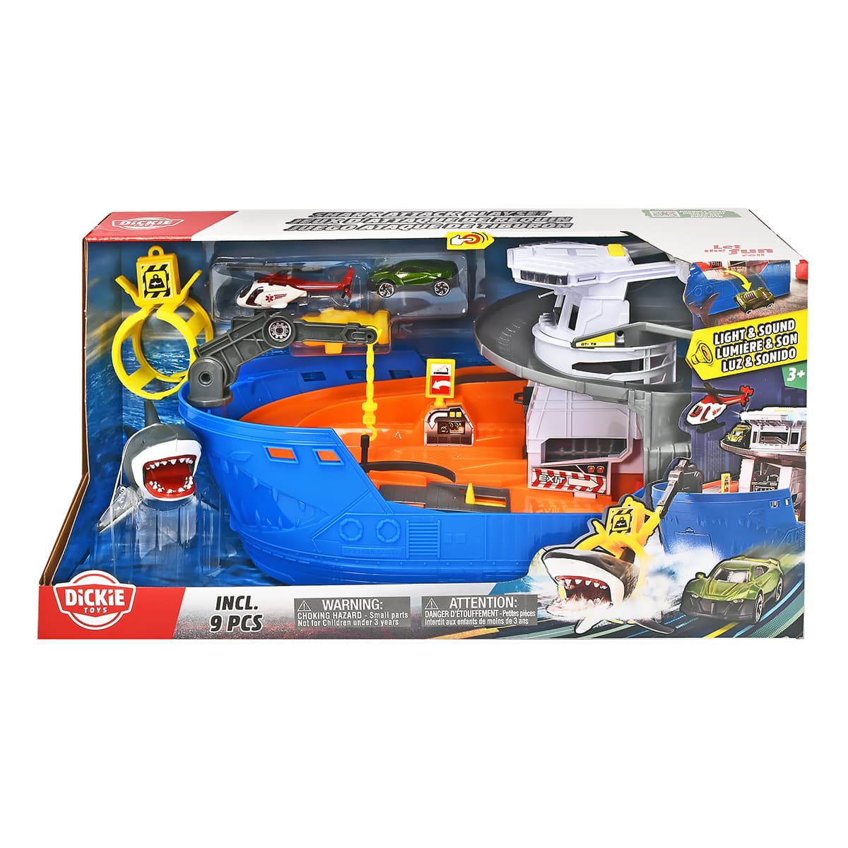 Ігровий набір Dickie Toys Катер Полювання на акул з шлюпкою - 3