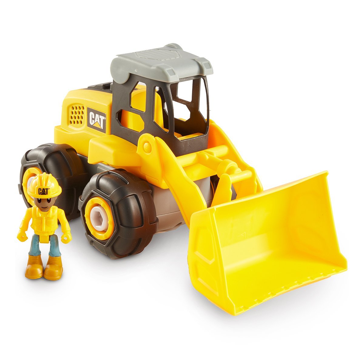 

Игрушка-конструктор Колесный погрузчик CAT Machine Maker 20 см 80905F ТМ: CAT, 80905F