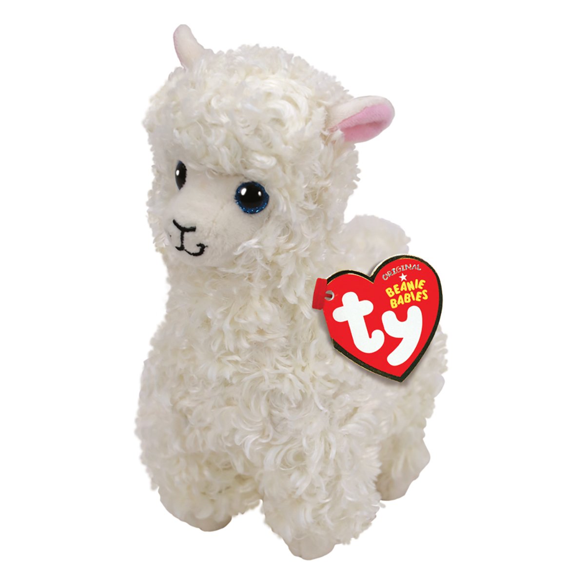 

Белая лама TY Beanie Babies Lily 25 см 96316 ТМ: TY Inc, 96316