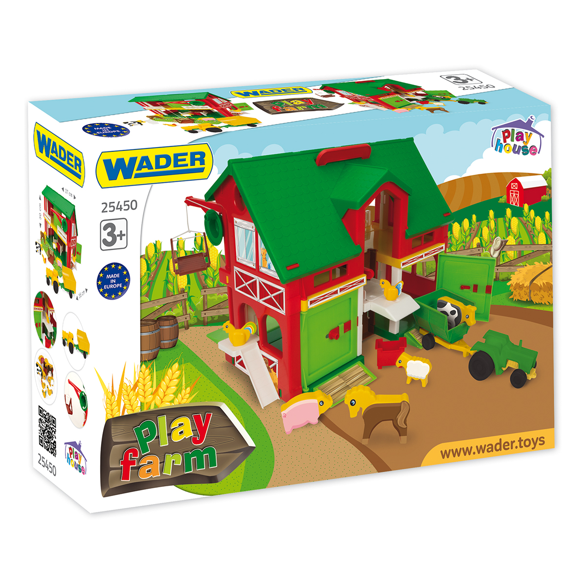 

Игровой набор Wader Домик-ферма 25450 ТМ: Wader, 25450