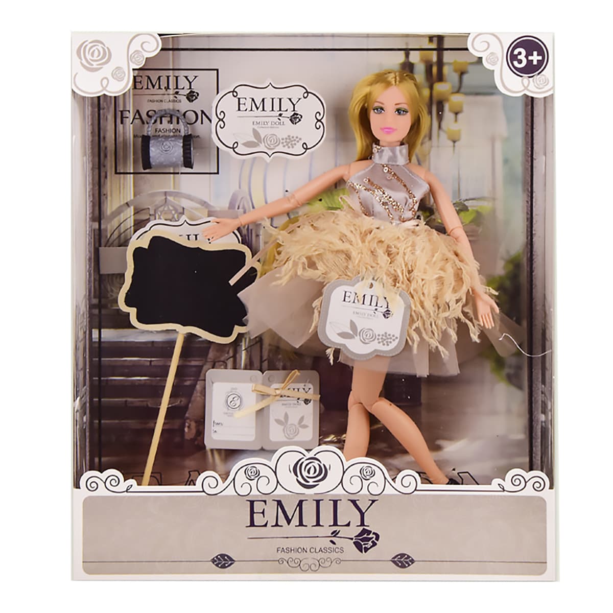 

Кукла Emily Ballerina 29 см QJ090 ТМ: EMILY, QJ090