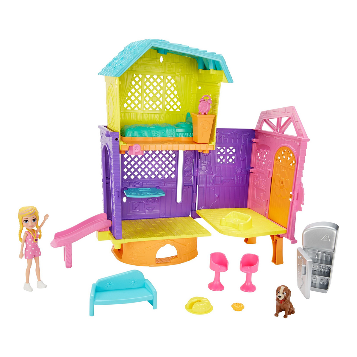 

Игровой набор Polly Pocket Летний домик GMF81 ТМ: Polly Pocket, GMF81