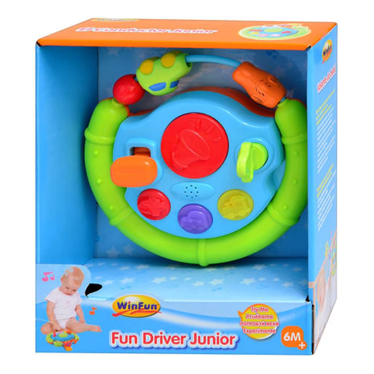 

Развивающая игрушка Winfun Fun Driver Junior 0705-NL ТМ: Winfun, 0705-NL