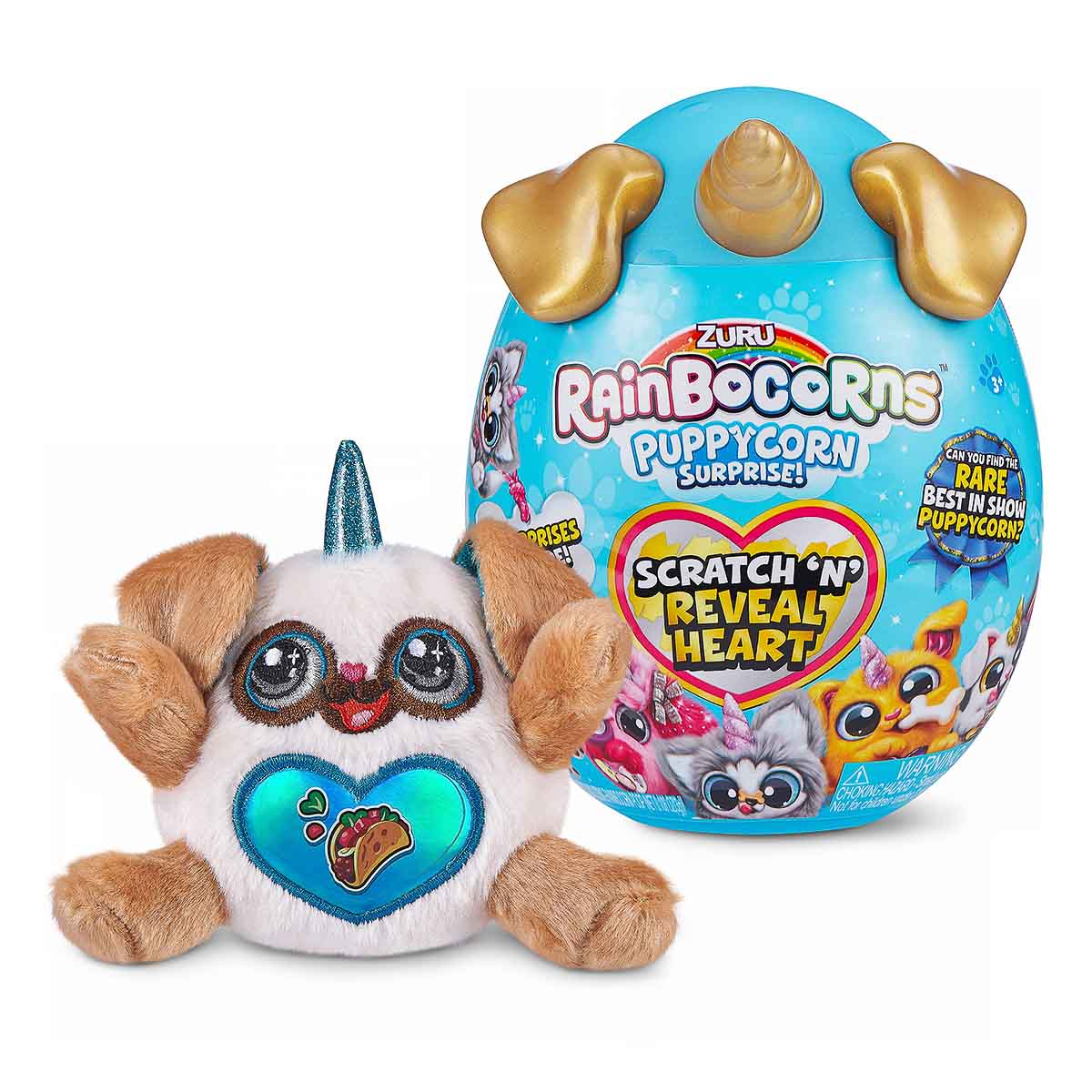 

Мягкая игрушка Rainbocorns Puppycorn Surprise Puggy 9237E ТМ: Rainbocorns, 9237E