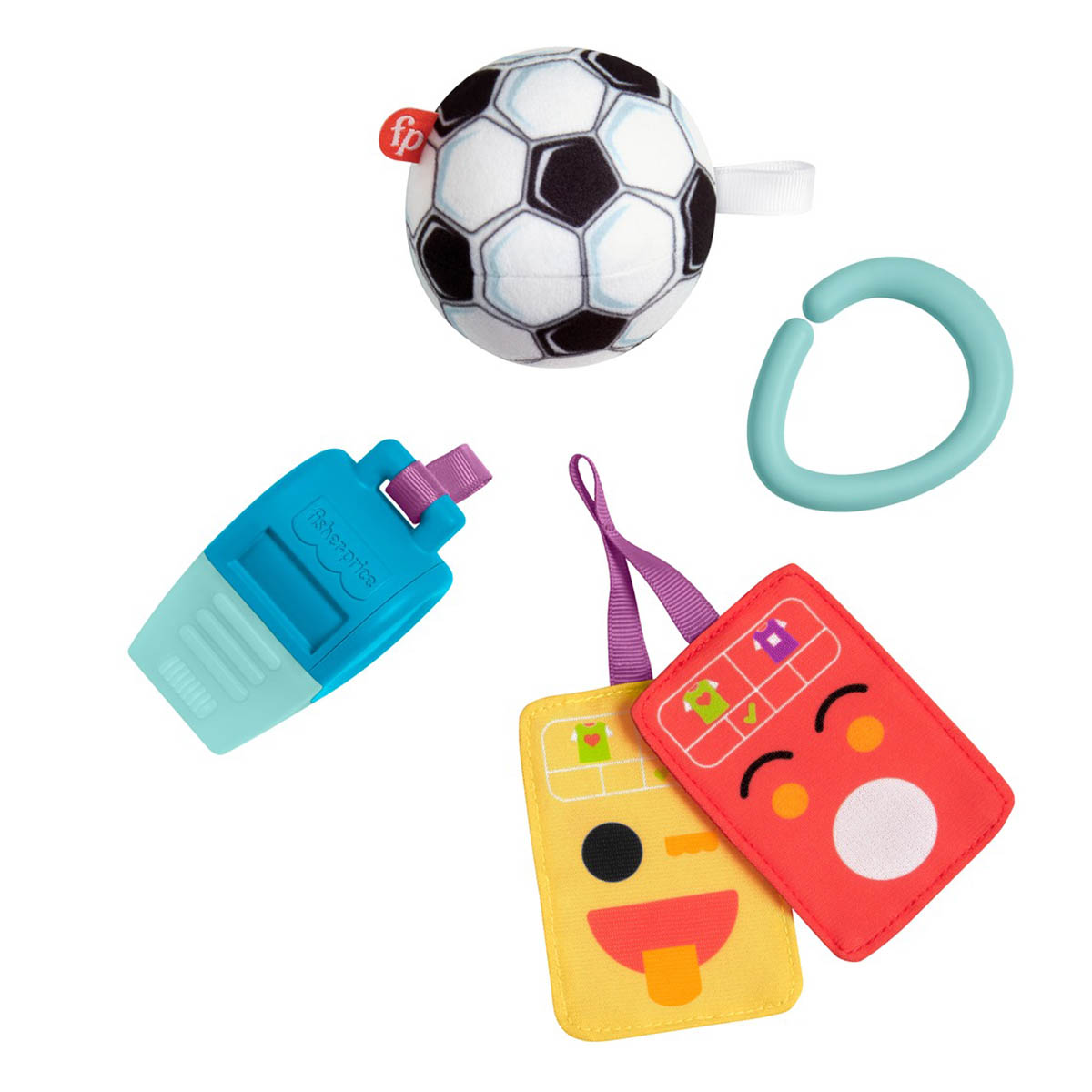 

Набор погремушек Fisher-Price Футбольный фанат GRT94 ТМ: Fisher-Price, GRT94