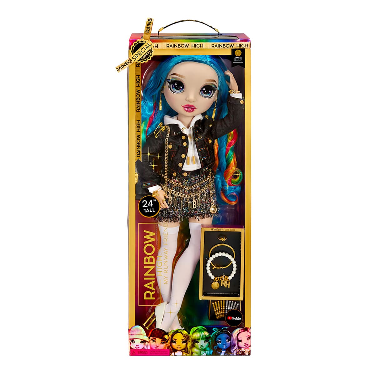 

Мегакукла коллекционная Rainbow High Амайя 577287 ТМ: Rainbow High, 577287
