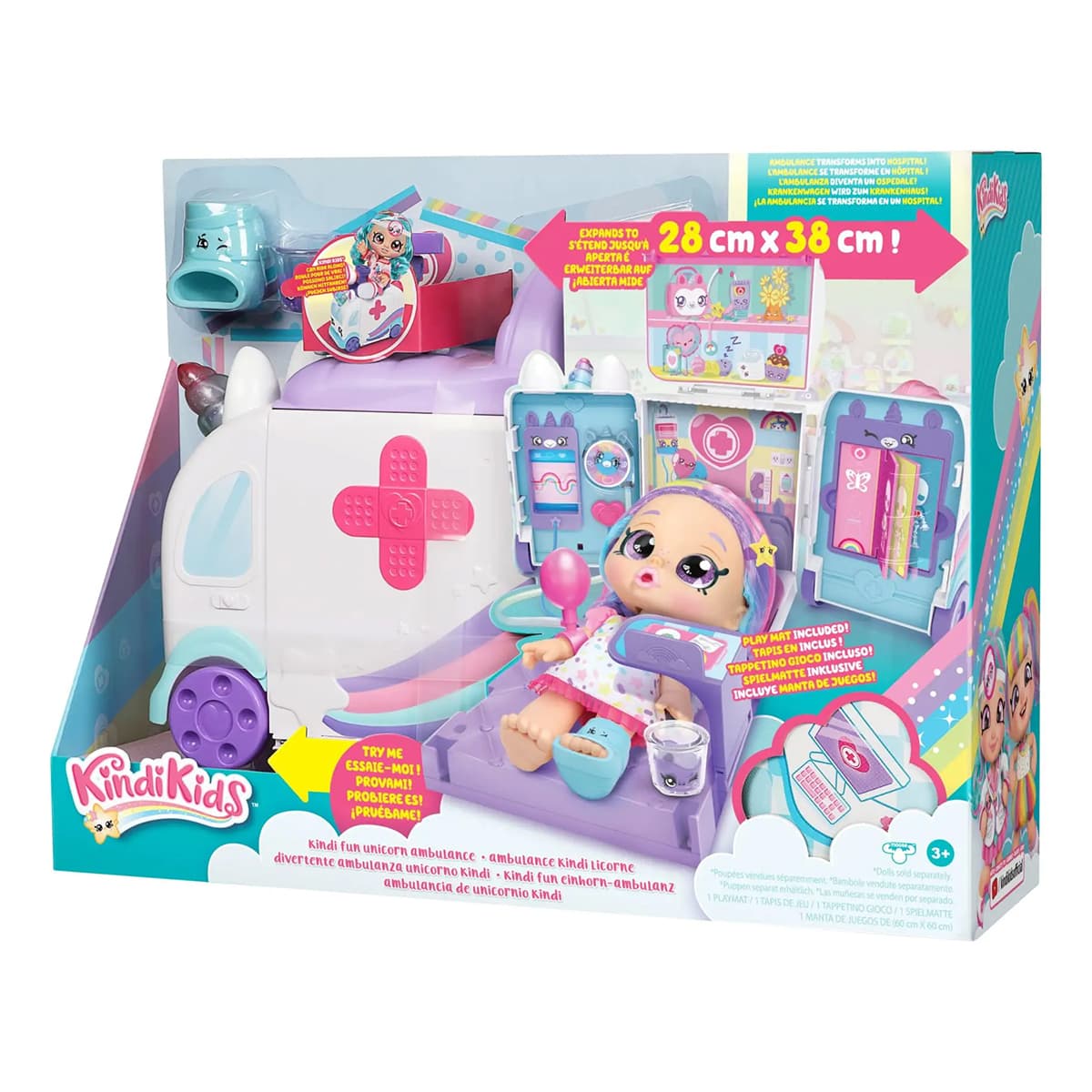 

Игровой набор Kindi Kids Скорая помощь Kindi Fun 50040 ТМ: Kindi Kids, 50040
