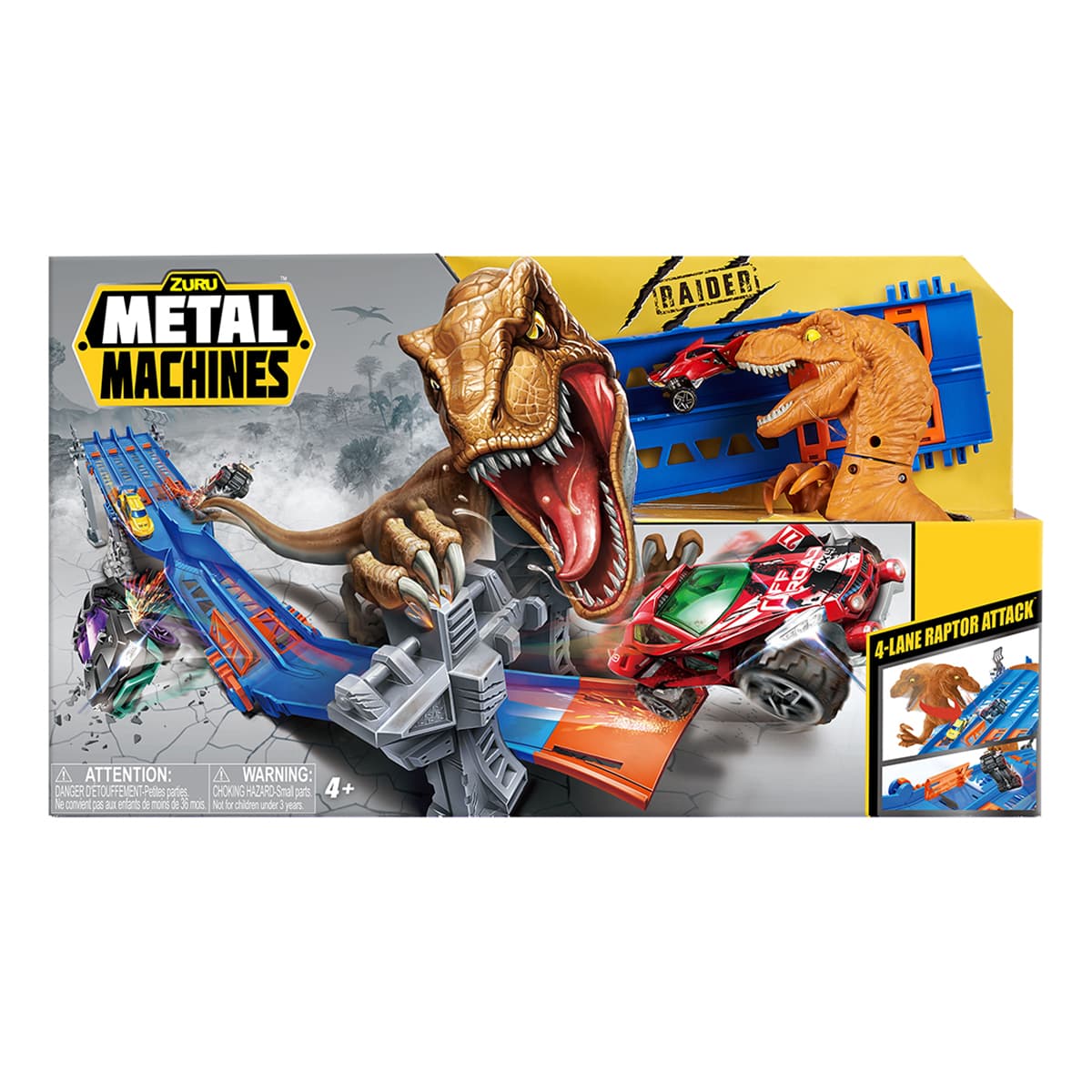 Акція на Трек Metal Мachines Безумный динотрек 6740 ТМ: Metal Machines від Antoshka