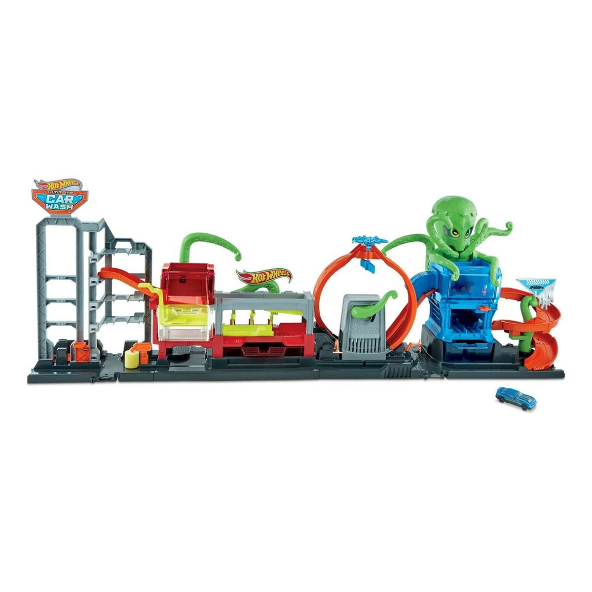 

Игровой набор Hot Wheels Автомойка Взрыв цветов GTT96 ТМ: HotWheels, GTT96