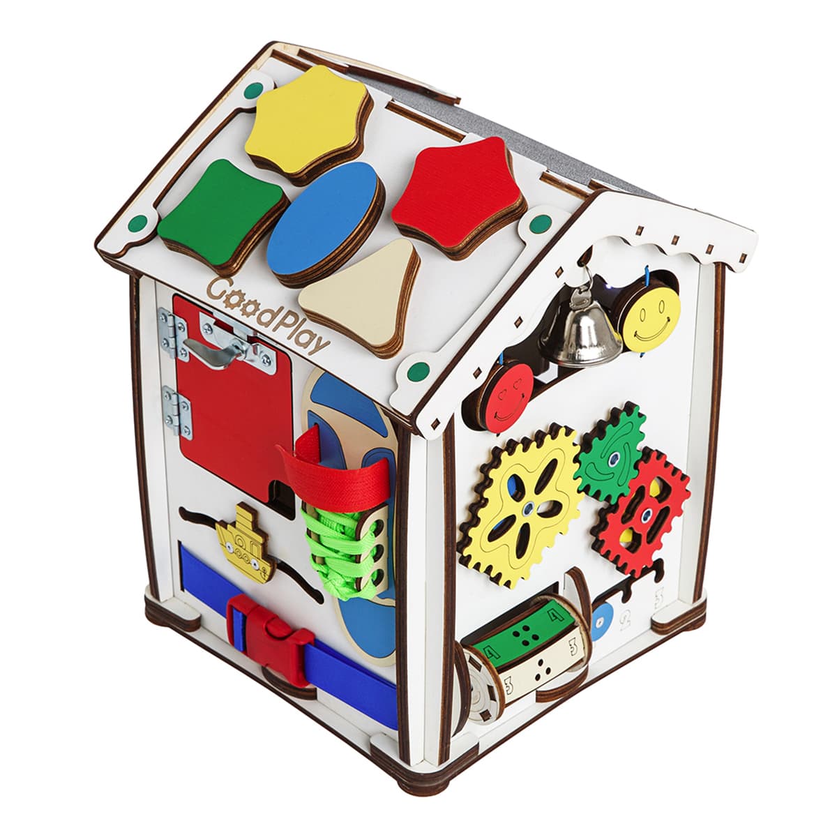 

Бизиборд-домик GoodPlay Clever с подсветкой B 004 ТМ: Goodplay, B 004