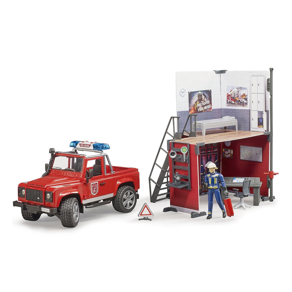 

Игровой набор Bruder Пожарная станция с Land 62701 ТМ: Bruder, 62701