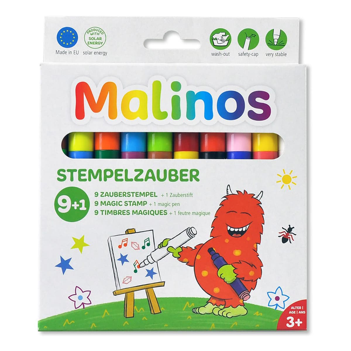 

Набор фломастеров Malinos со штампами 10 шт MA-300008 ТМ: Malinos, MA-300008