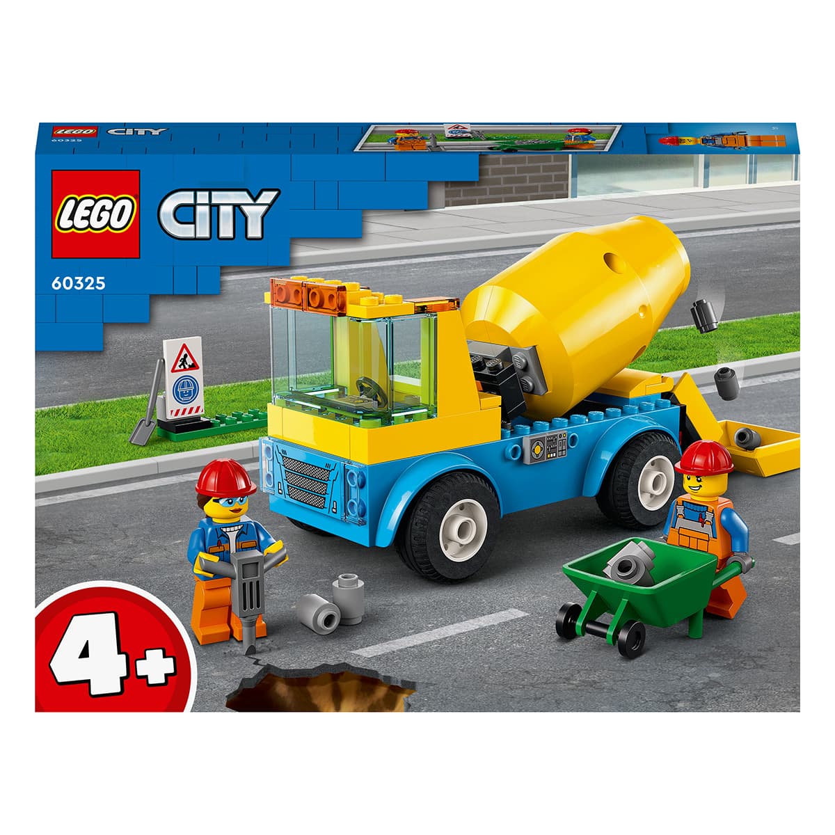 

LEGO City Грузовик-бетономешалка 60325 60325 ТМ: LEGO, 60325