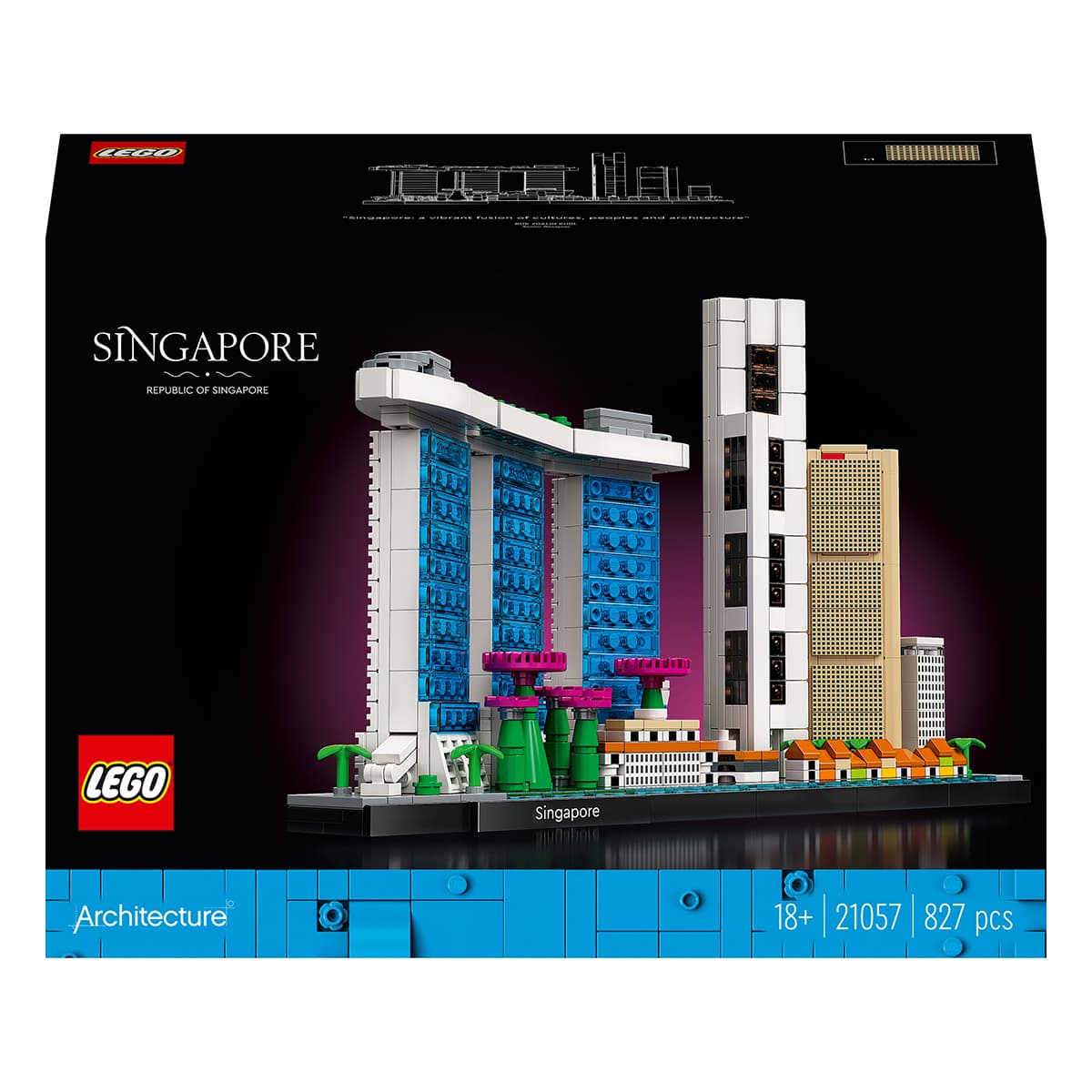 

LEGO Architecture Сингапур 21057 21057 ТМ: LEGO, 21057