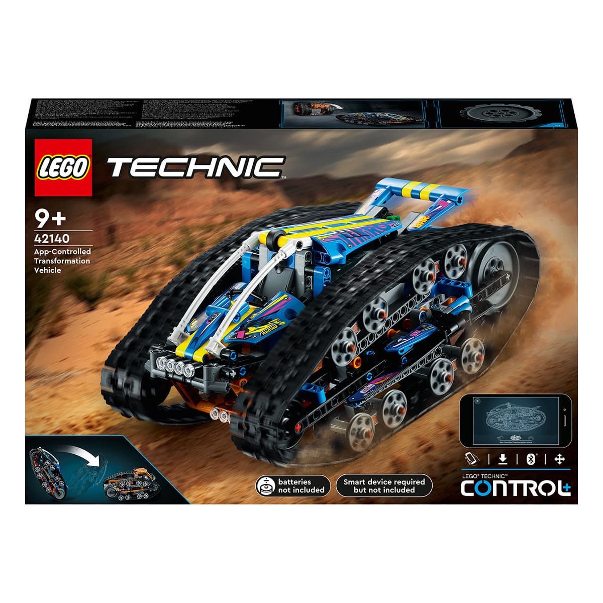 

LEGO Technic Машина-трансформер на дистанционном управлении 42140 42140 ТМ: LEGO, 42140