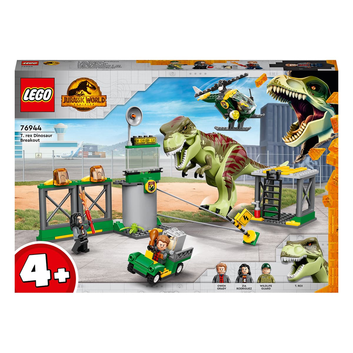 

LEGO Jurassic World Бегство Тиранозавра 76944 76944 ТМ: LEGO, 76944
