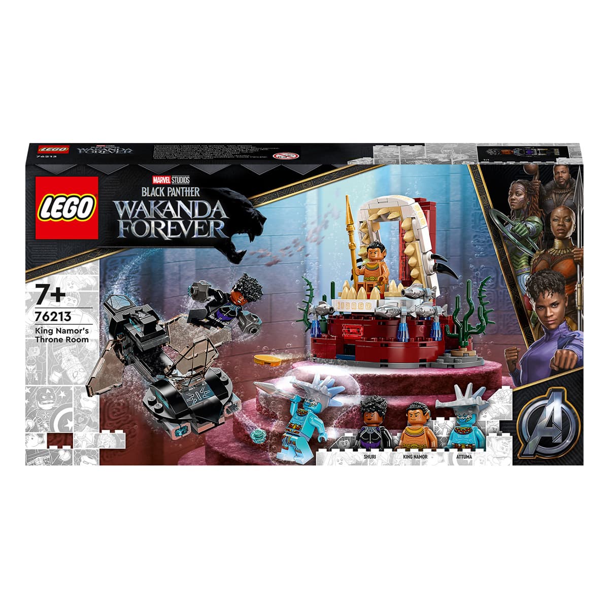 

LEGO Marvel Avengers Тронный зал короля Неймора 76213 76213 ТМ: LEGO, 76213