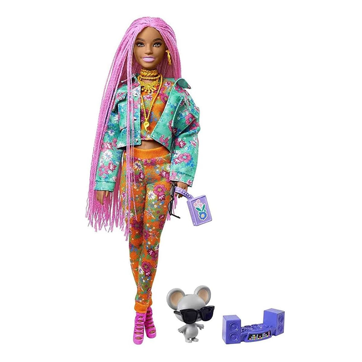 

Кукла Barbie с розовыми дредами GXF09 ТМ: Barbie, GXF09