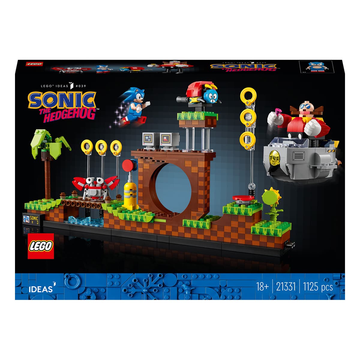

LEGO Ideas Ёжик Соник — Зона с зеленым холмом 21331 21331 ТМ: LEGO, 21331