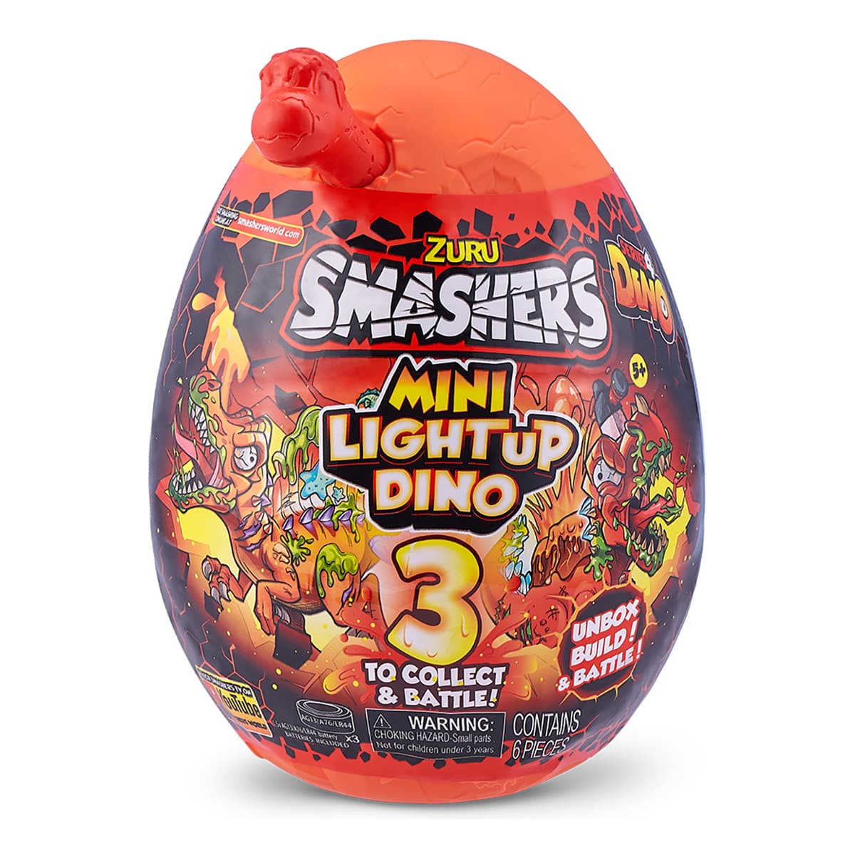 

Игровой набор Smashers Light-Up Dino Mini A Series 4 7473A ТМ: Smashers, 7473A