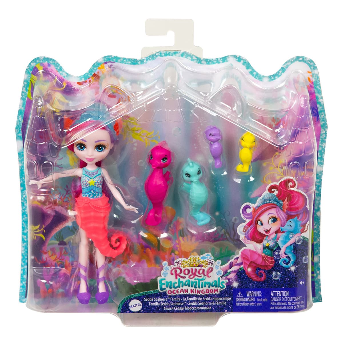 

Игровой набор Enchantimals Семья морских коньков HCF73 ТМ: Enchantimals, HCF73