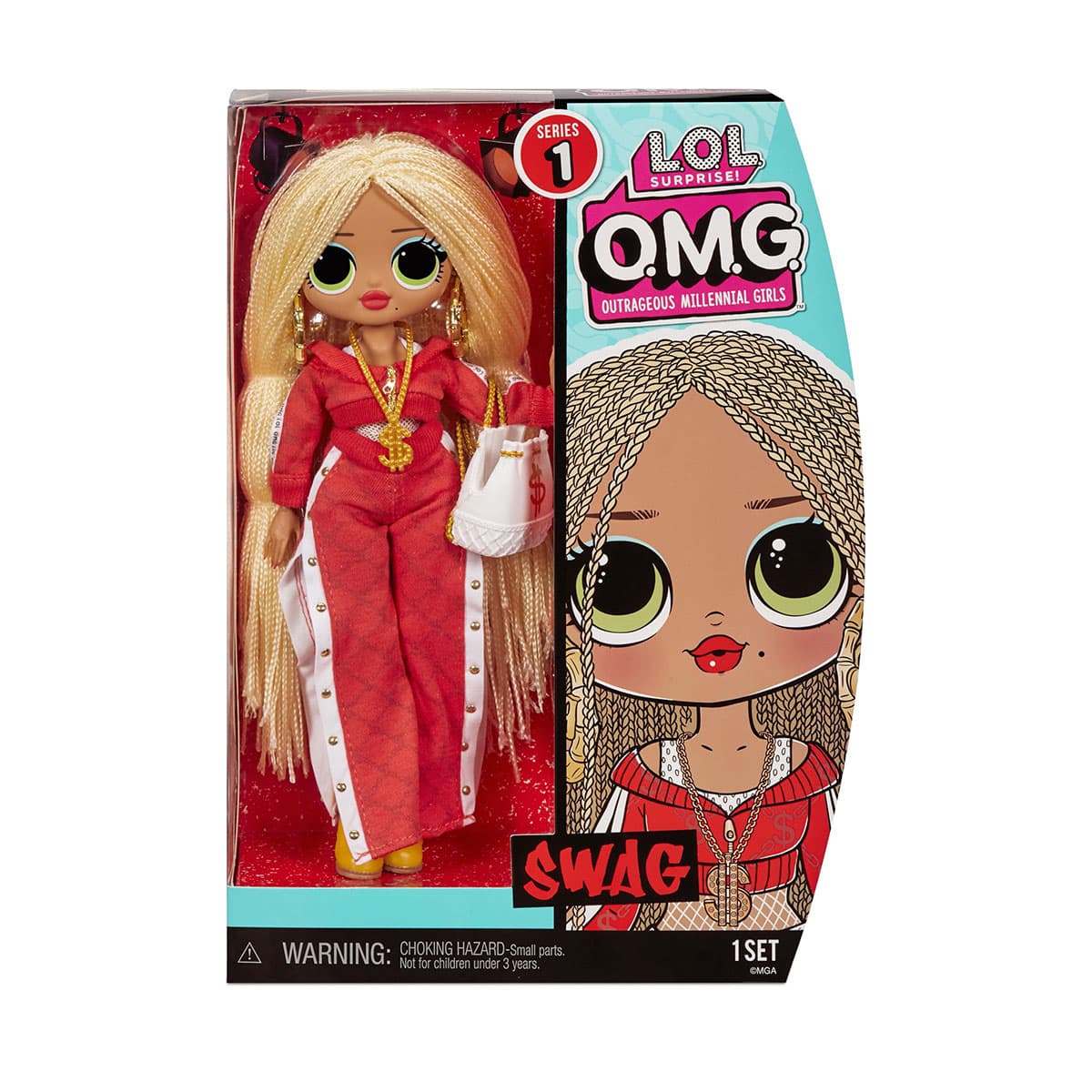 

Игровой набор L.O.L. Surprise O.M.G. Swag Lady DJ 580515 ТМ: L.O.L. Surprise, 580515