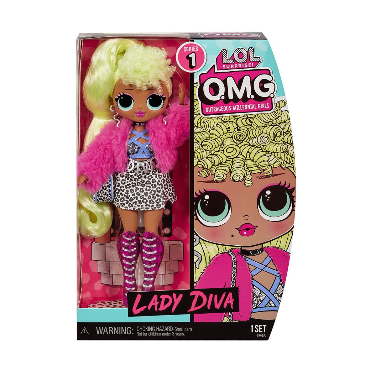 

Игровой набор L.O.L. Surprise O.M.G. Lady Diva 580539 ТМ: L.O.L. Surprise, 580539