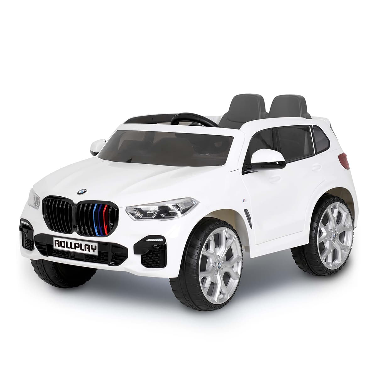 

Электромобиль двухместный Rollplay BMW X5M White ТМ: Rollplay